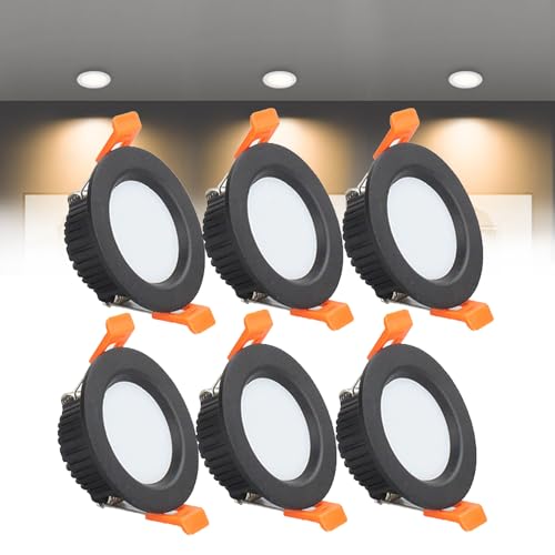 Plafonnier LED encastrable 5W pour remplacer les spots halogènes et supprimer les zones d'ombre