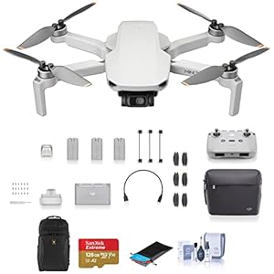 DJI-Mini-2-SE-Drone-Fly-More-Combo-Bundle-with-Backpack-128GB-microSD-Card-Landing-Pad-Cleaning-Kit
