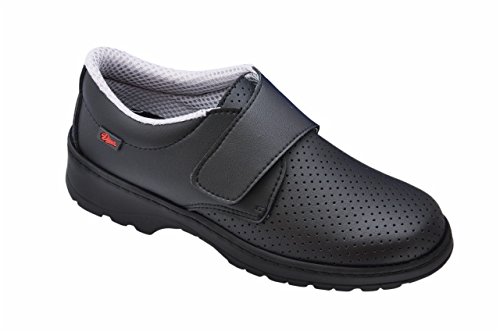 DIAN Milán-scl picado - Zapato de Trabajo Unisex-Adulto, Talla 39, Color Negro