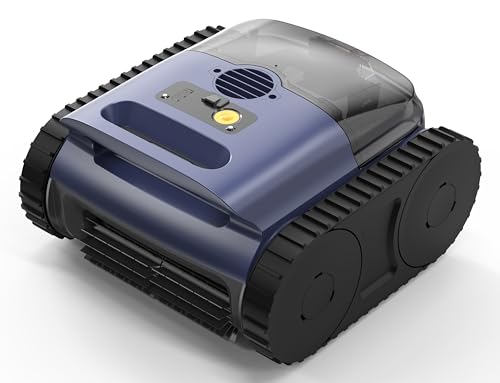 (2026 Upgrade) Pool Vacuum,SAT 25 Robotic Pool Cleaner,Pool Vaccum for Inground Pools,AI Sonar Smart...