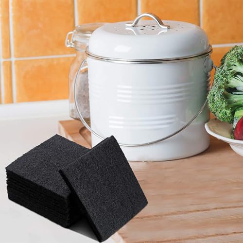 Elimina olores desagradables de la basura con estas esponjas de carbón activado negras 5