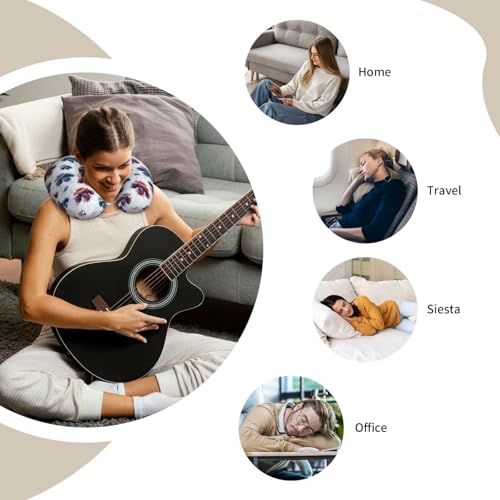 Almohada de Espuma Viscoelástica U para Cuello Viajes miniatura 4