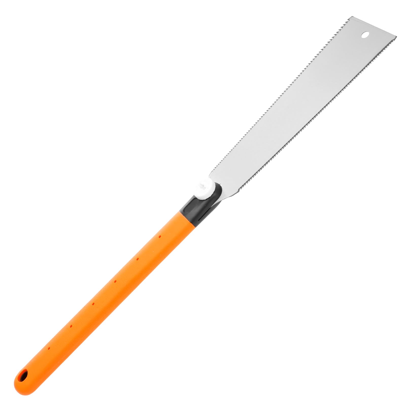 Japanese Pull Saw,10 inch SK5 High Carbon Steel Japanese Hand Saw for Trimming Pruning Woodworking Tool (Double Edge)