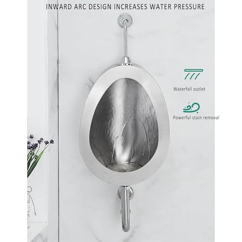 Orinal con sensor automático para baños modernos en restaurantes, bares y zonas de ocio 6