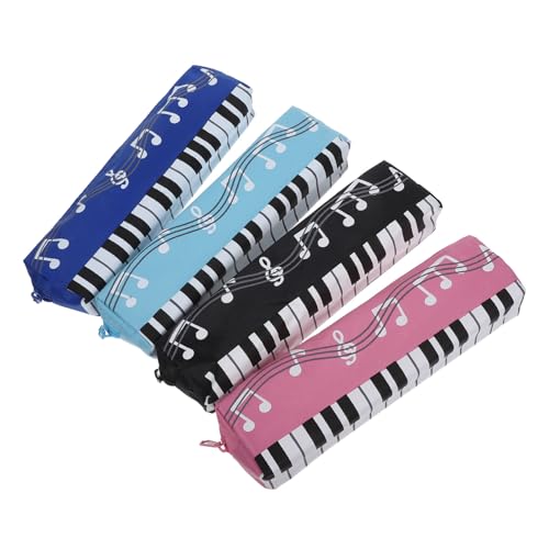Trousse cartable HOMSFOU en tissu Oxford, lot de 3 ensembles scolaires de 4 pièces