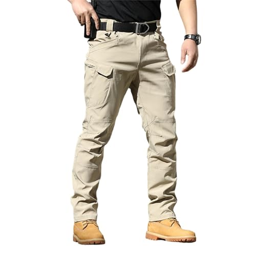 Canadaify Tactical Waterproof Pants, Water Resistant Lightweight Hiking Pant Stretch Hiking Pants Lightweight Multi Pockets