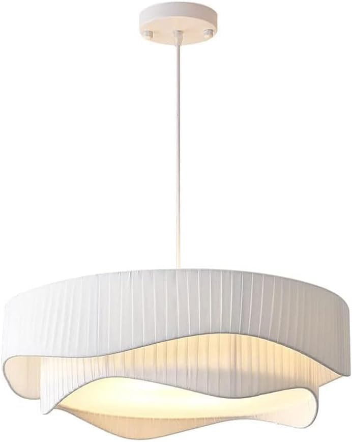 Lustre tissu cylindrique pour supprimer l'éblouissement de la table