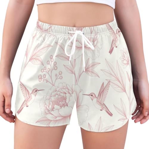 Pantalones de playa con forro Yuiboo para mujer que evitan transparencias en vacaciones
