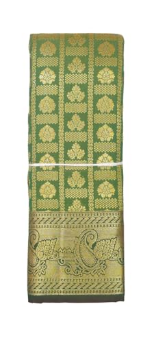 Image of VFCollections Women's Kanchipuram Silk Saree With Blouse Piece