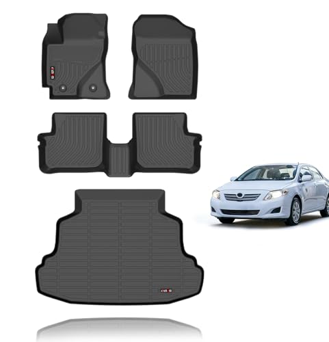 CAR PASS DeepDish Floor Mats Review 40 KELCSEECS Floor Mats & Cargo Liner for 2003 2004 2005