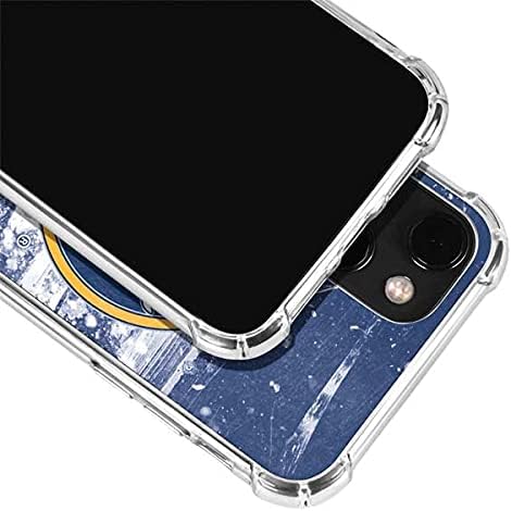 Skinit Clear Phone Case Compatible with iPhone 13 - Officially Licensed NHL Buffalo Sabres Frozen Design