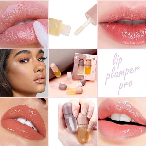 Image of Natural Lip Plumper | Natural Lip Gloss Lip Enhancer for Fuller Hydrated Beauty Lips