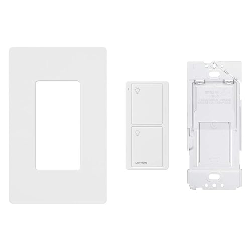 Miniatura 9 de Lutron Caseta Smart Lighting - Control remoto inteligente Pico de 2 botones, para control de iluminación inalámbrico, funciona con Alexa, Apple