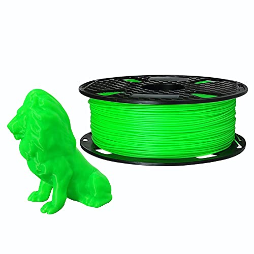 Pla + fluo Vert filament pla 1.75mm 1KG filament d'imprimante 3D FDM matÃ©riel d'impression 3D pla pro vert pla plus cc3d pla Max filament vert