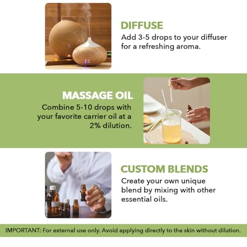 Image of Majestic Pure Peppermint Essential Oil for Diffuser - 4 Fl Oz (Pack of 2) | 100% Natural Essentials Oils for home fragrance, diffuser use, massage, DIY candles, DIY soaps, Aromatherapy