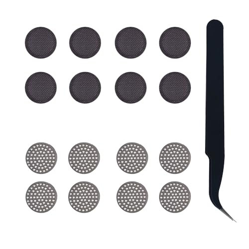 Filtros KZ de repuesto que evitan el polvo en auriculares ZS10 PRO y Castor, 16 mallas