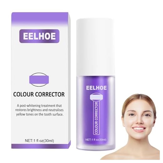 IJHYGD Obsessive Blanqueador Dental Colour Corrector Dientes Purple Blanqueador Dental Color Corrector Dientes Pasta De Dientes Morada Blanqueadora Dientes Pasta Dientes Morada Teeth Whitening