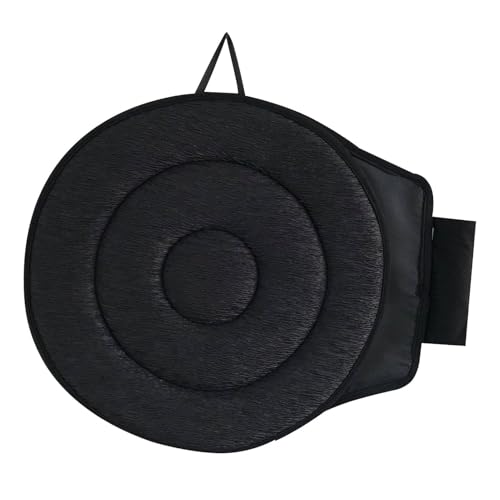 Ynnhik Cojín de asiento giratorio, giratorio 360°, cojín de asiento para coche, giratorio de 360 grados, antideslizante, transpirable, para sillas de disco de edad avanzada