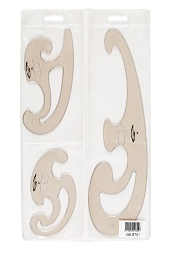 Graphoplex Burmester Assortiment de trois pistolets Transparent