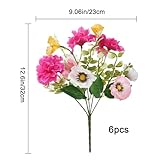 Zoom IMG-1 huaesin 4pc fiori artificiali di Zoom IMG-1 huaesin 4pc fiori artificiali di