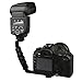 Fotga Heavy Duty L-Bracket with 2 Hot Shoe Mount for Video LED Light Camera Flash Camcorder Microphone Phone iPhone Filming