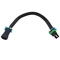 Vista 5 de Amrxuts 2 unidades de arnés de sensor negro de 12 pulgadas para Chevrolet C6 Corvette 2005-2013, Chevrolet let Camaro 2010-2013, 2005-2013 GM, LS2