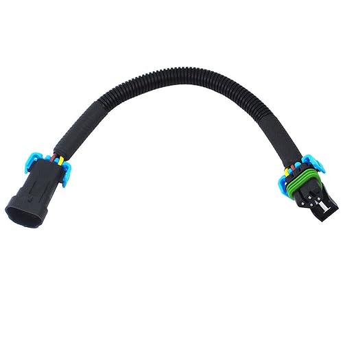 Miniatura 5 de Amrxuts Arnés de extensión de cabezal de sensor de oxígeno O2 negro de 4 cables de 12 pulgadas para Chevrolet Camaro 2010-2013  Chevrolet LS2 LS3