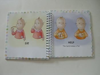 Hardcover Baby Signs Book