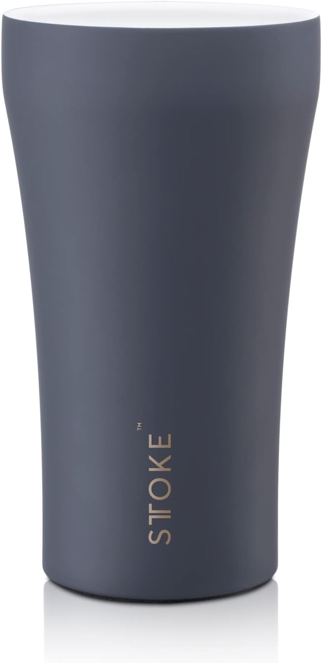 [ストーク] サステナブルカップ タンブラー 12oz L 密閉蓋 スレートグレー L(355ml) S12