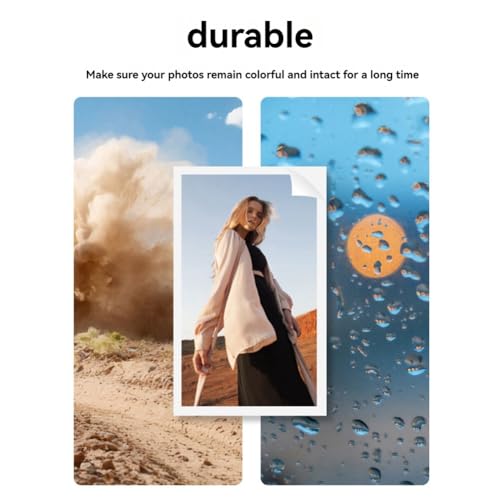 Impresora fotográfica de bolsillo mini portátil inalámbrica bluetooth hogar 7