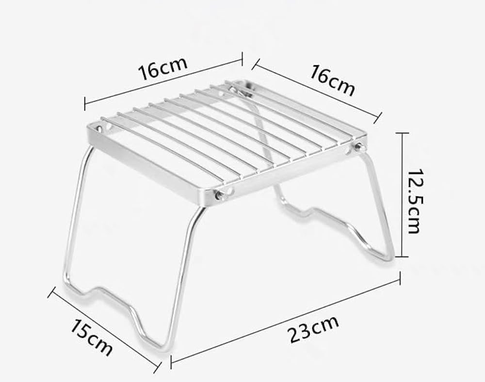 アウトドアにおすすめ ミニクッカースタンド Amazon | [ZAFIELD] 五徳 キャンプ バーナースタンド 【キャンプ