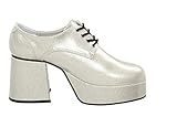 Absatz hinten ca. 9 cm Funtasma Herren Plateauschuh JAZZ-02G - Silber - Gr. 44-45
