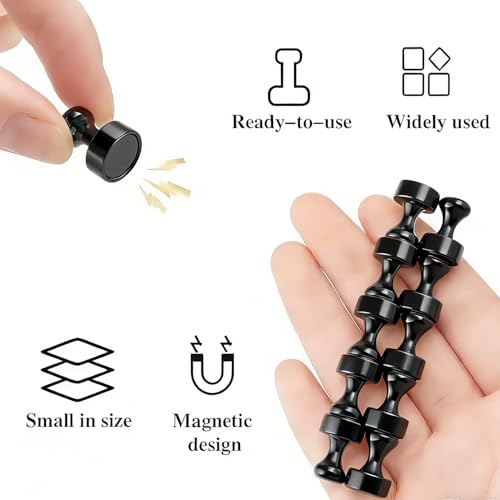 Imanes decorativos pequeños pack de 8 para oficina y hogar miniatura 4