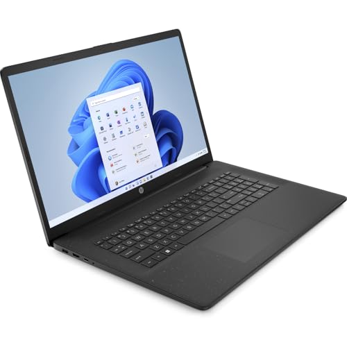 Image of HP 17z-cp200 17.3-inch HD+ Laptop Computer RGB AMD Athlon Gold AMD Radeon Graphics 8GB DDR4 RAM 128GB SSD BrightView SVA 250 nits WiFi Bluetooth USB Type-C HDMI Windows 11 Home Jet Black (Renewed)