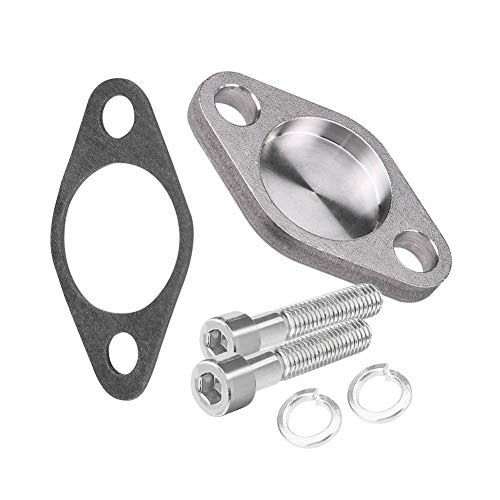 Piastra valvola EGR, Kit piastra otturatore valvola EGR Fydun con guarnizione per E53 E38 E39 E46 X5piastra rimozione egr e46 320d piastra valvola egr 1.9 jtd
