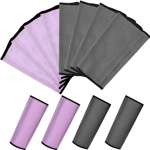 Image of Jexine Set of 8 Mesh Fly Boots for Horse Loose Fitting Non Slip Breathable Horse Fly Leggings Protective Reduces Stress Leg Fatigue Wraps for Preventing Flies Mosquitoes Bite