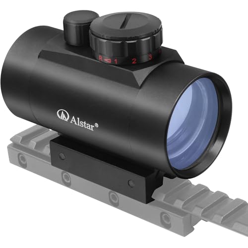 Alstar 1X40RD Tactical Holographic Reflex Red Green Dot Sight Lighted Scope Mount Hunting Optics Sighting Device for Better Astronomical Photography