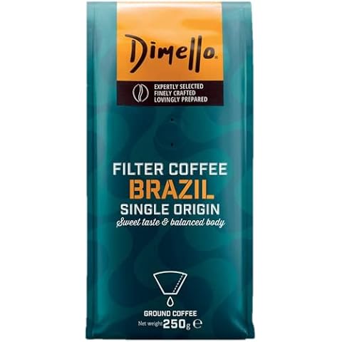 Dimello Brazil Arabica Ground Filter Coffee Cover