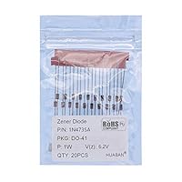 Algopix Similar Product 14 - 100PCS 1N4735A 1N4735 Silicon Planar