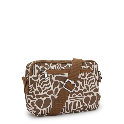 Image of Kipling Women's Abanu Medium Crossbody Bag, Lightweight, Adjustable Nylon Waist Pack with Multi-Compartment Zip Pockets