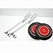 Seamax EZ Load Boat Launching Wheels Set for Inflatable Boat & Aluminum Boat, Support MAX 500Lbs Loading with 12