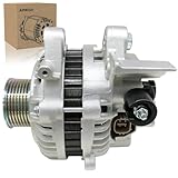 11176N New Alternator Fit for 2006-2011 Honda Civic 1.8L L4, 80A 12V, 7-Groove Pulley,OE# 11176,