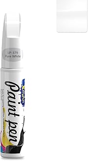 Touch Up Paint for Cars Paint Scratch Repair, Waterproof Auto Scratch Remover Pen (White)