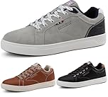 ARRIGO BELLO Mens Casual Shoes Trainers Sneakers Walking Gym Fitness Jogging Athletic Sho Size 7-11 (NNGrey，10.5)