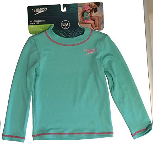 Chemise de soleil UV Speedo manches longues enfant bleu sarcelle