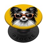 Photo Gallery cool papillon cane che indossa occhiali da sole grafica amante dei cani popsockets popgrip intercambiabile Photo Gallery cool papillon cane che indossa occhiali da sole grafica amante dei cani popsockets popgrip intercambiabile