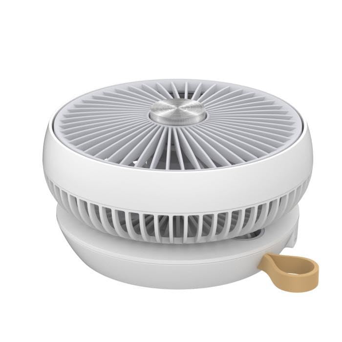CFG AIR STUDIO Ventilatore Da Tavolo Ricaricabile DC Potenza 5W 4 velocità richiudibile e trasportabile durata 4 ore alla massima velocità