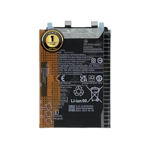 Image of BP4B Battery for Mi 12 Lite Battery with 1 Year Warranty** (ZZ84)
