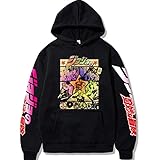 Vocha Japanese Anime Kleidung Harajuku Jojos Bizarre Adventure Hoodie Pullover Streetwear Casual Sweatshirts Cosplay