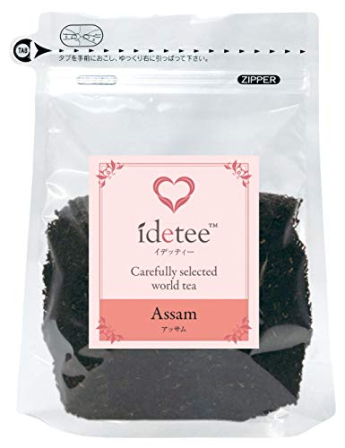 【Amazon.co.jp限定価格】イデカフェ アッサム 紅茶 茶葉 idetee イデッティー… (200g)